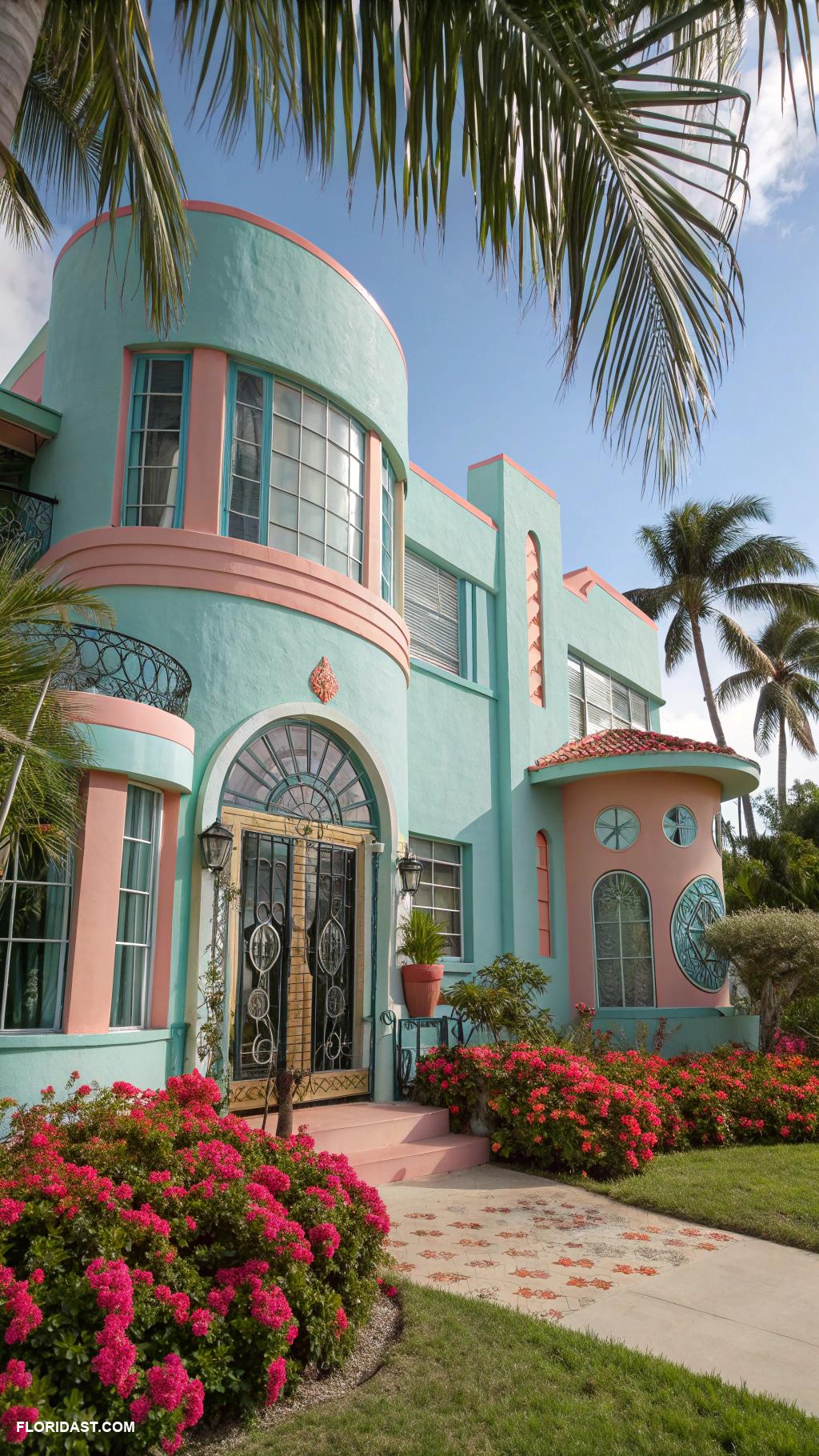 typical houses Art Deco Architecture
