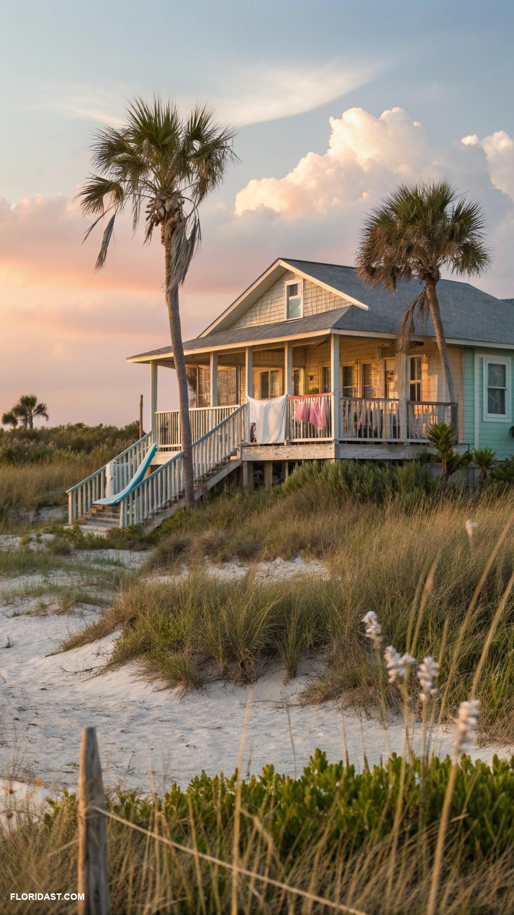 beach cottages Secluded cottage in Cape San Blas