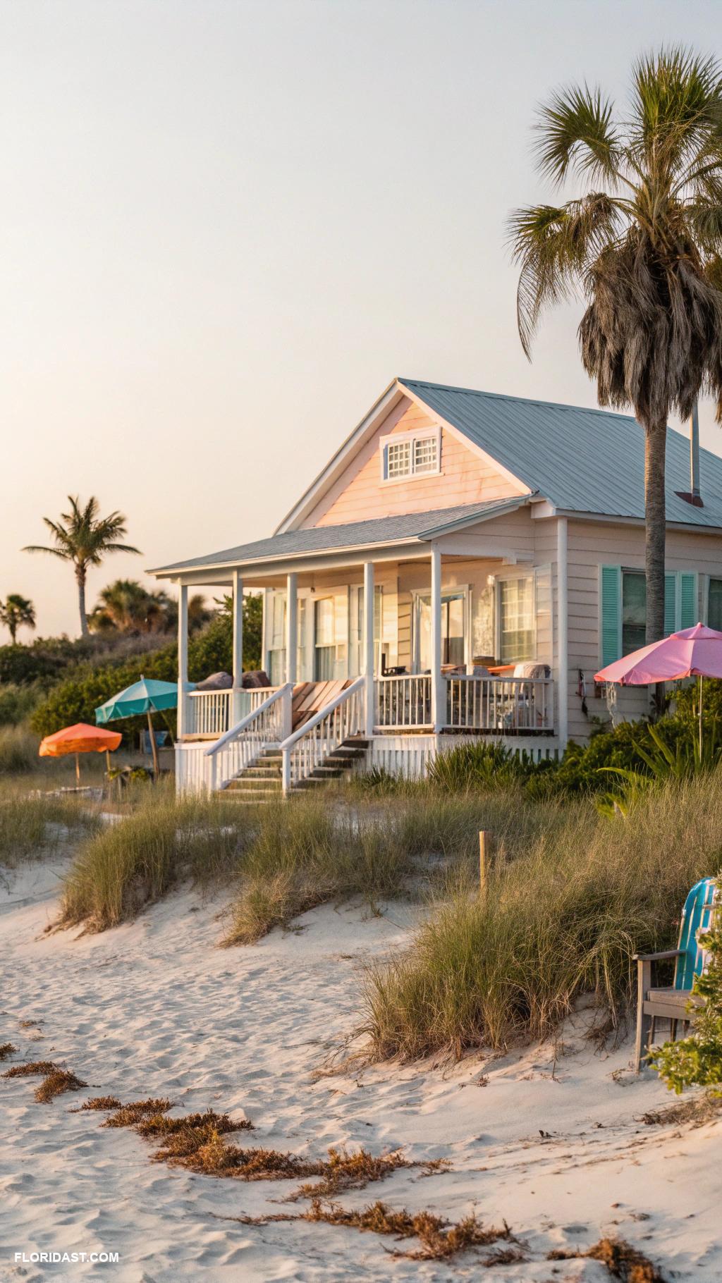 beach cottages The Cottage at Cape San Blas A charming beachfront property perfect for nature lovers