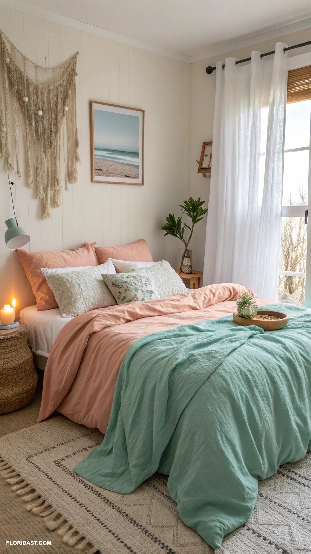 bedroom ideas Lightweight linens for warm weather comfort