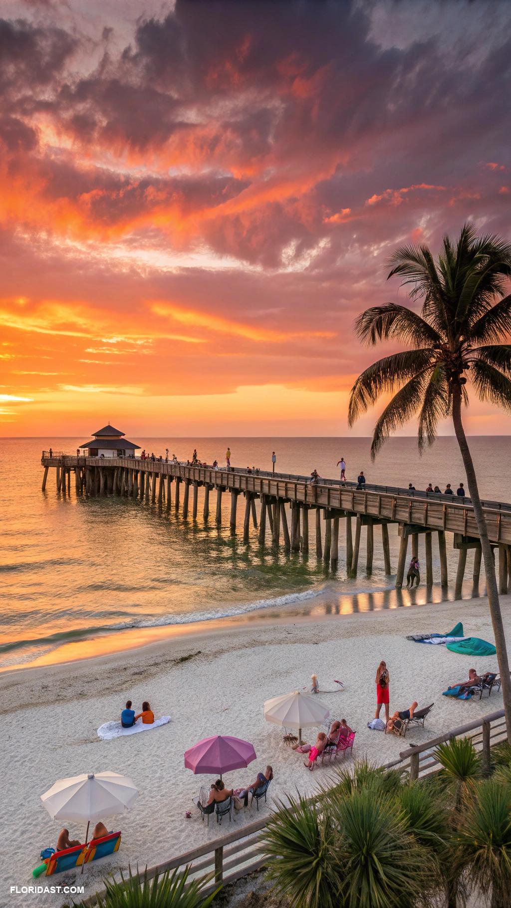 best places to visit in florida Naples Pier and Beach