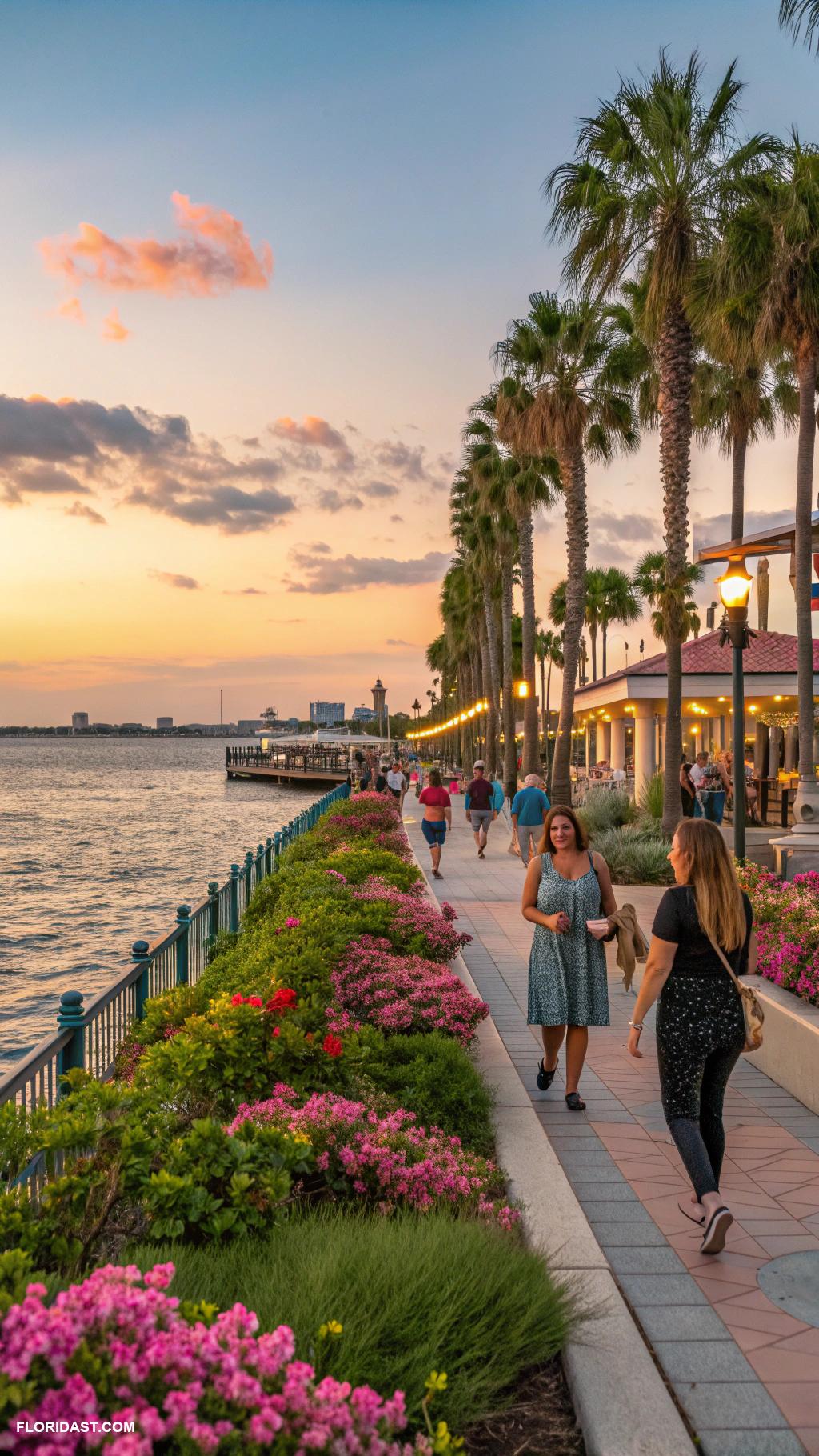 best places to visit in florida Tampa Bay Riverwalk