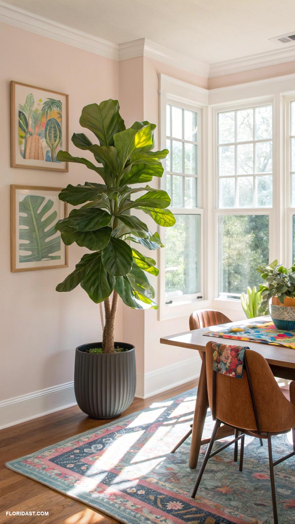 dining room ideas Indoor plants to add freshness