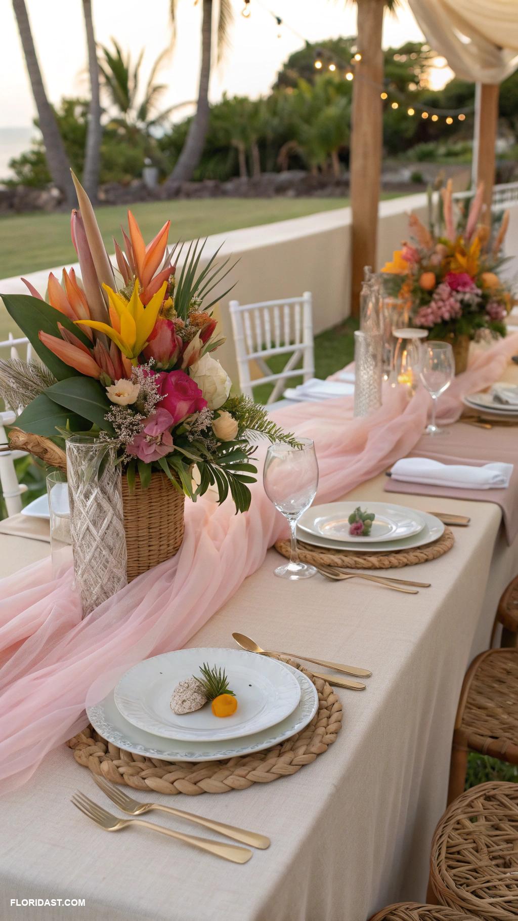 dining room ideas Lightweight fabrics for breezy table settings