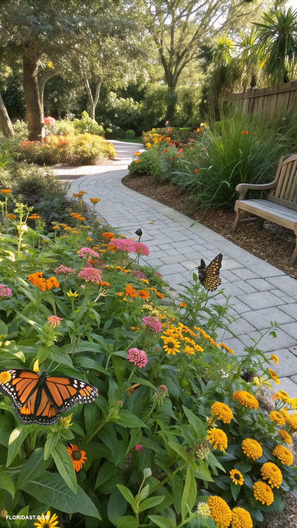 garden ideas Butterfly gardens with native flowering plants