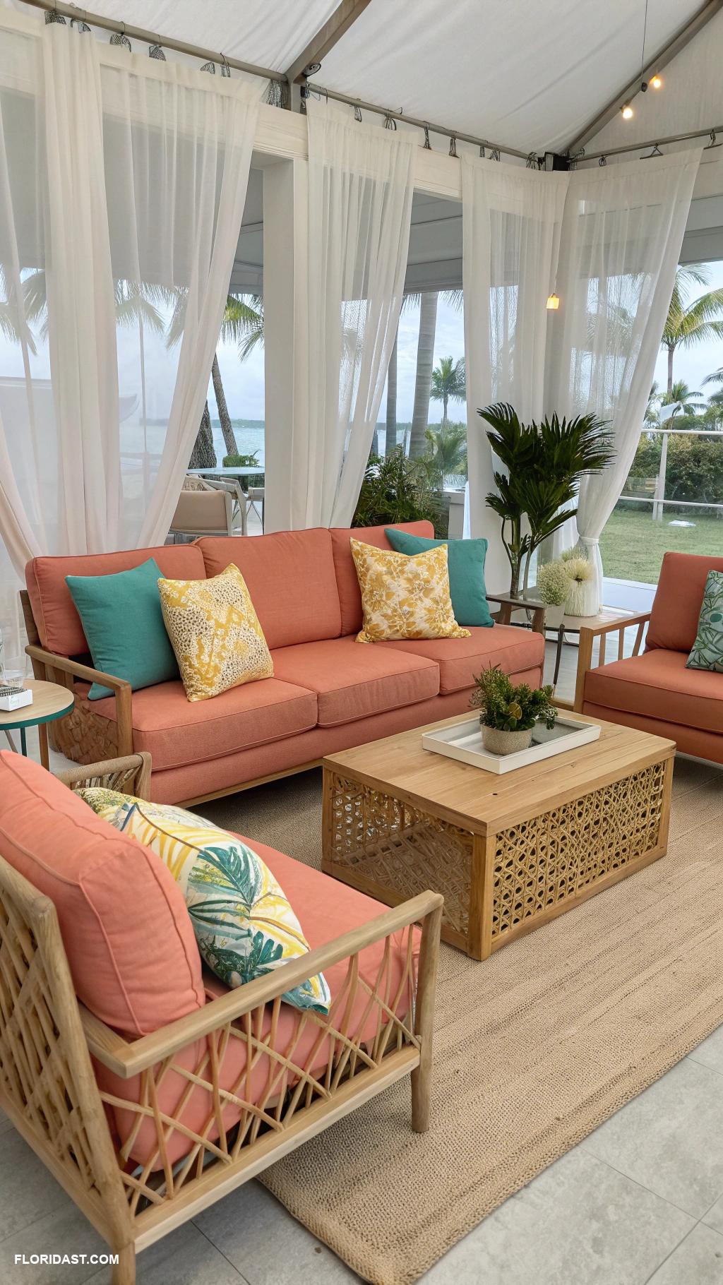 living room ideas Lightweight furniture for easy rearranging