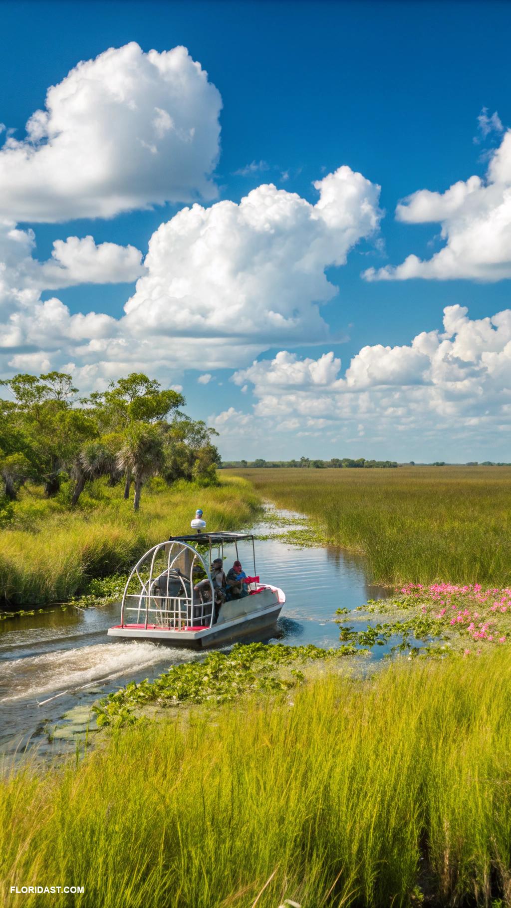 old florida aesthetic Classic airboats in the Everglades