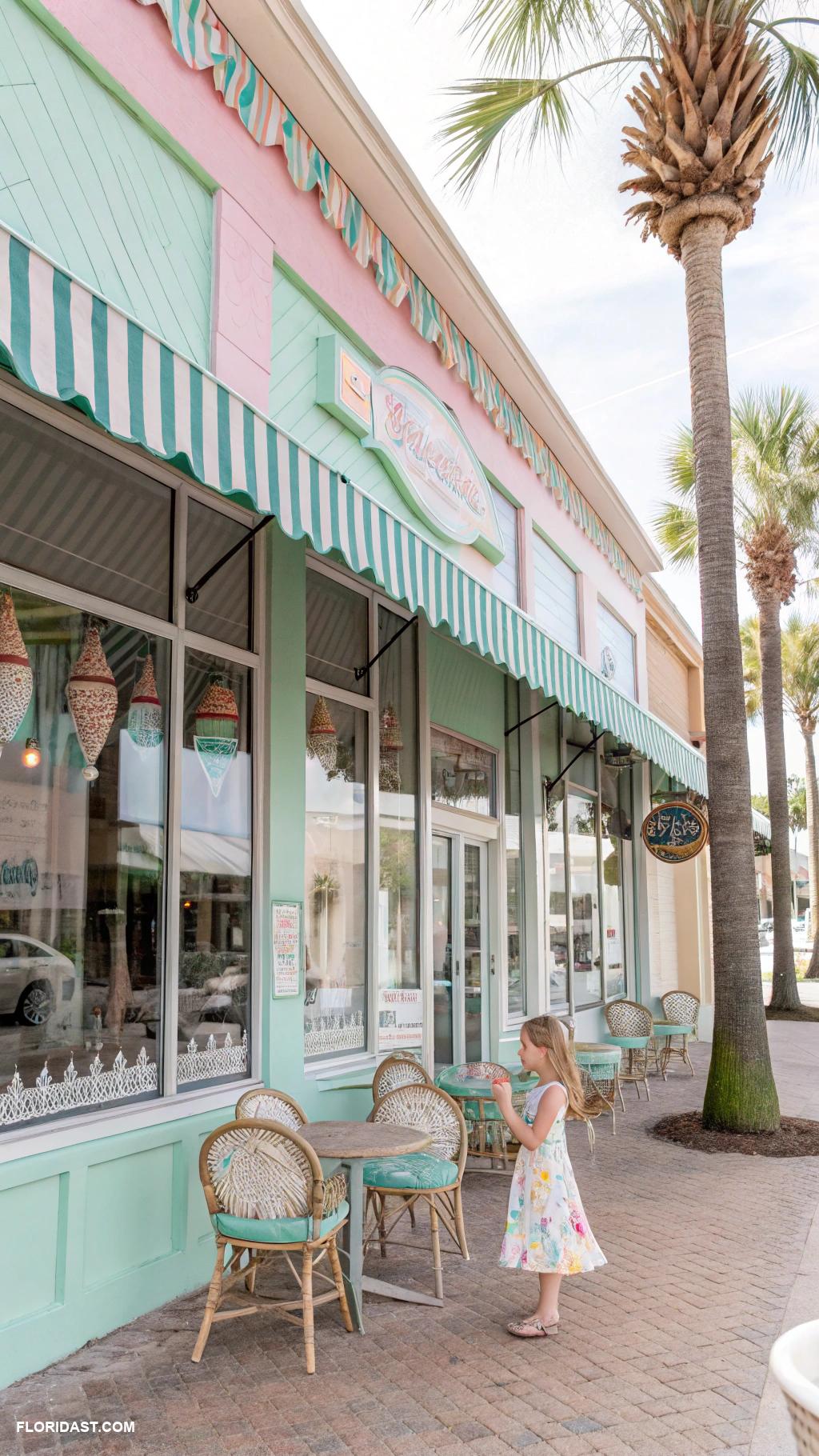 old florida aesthetic Old fashioned ice cream shops