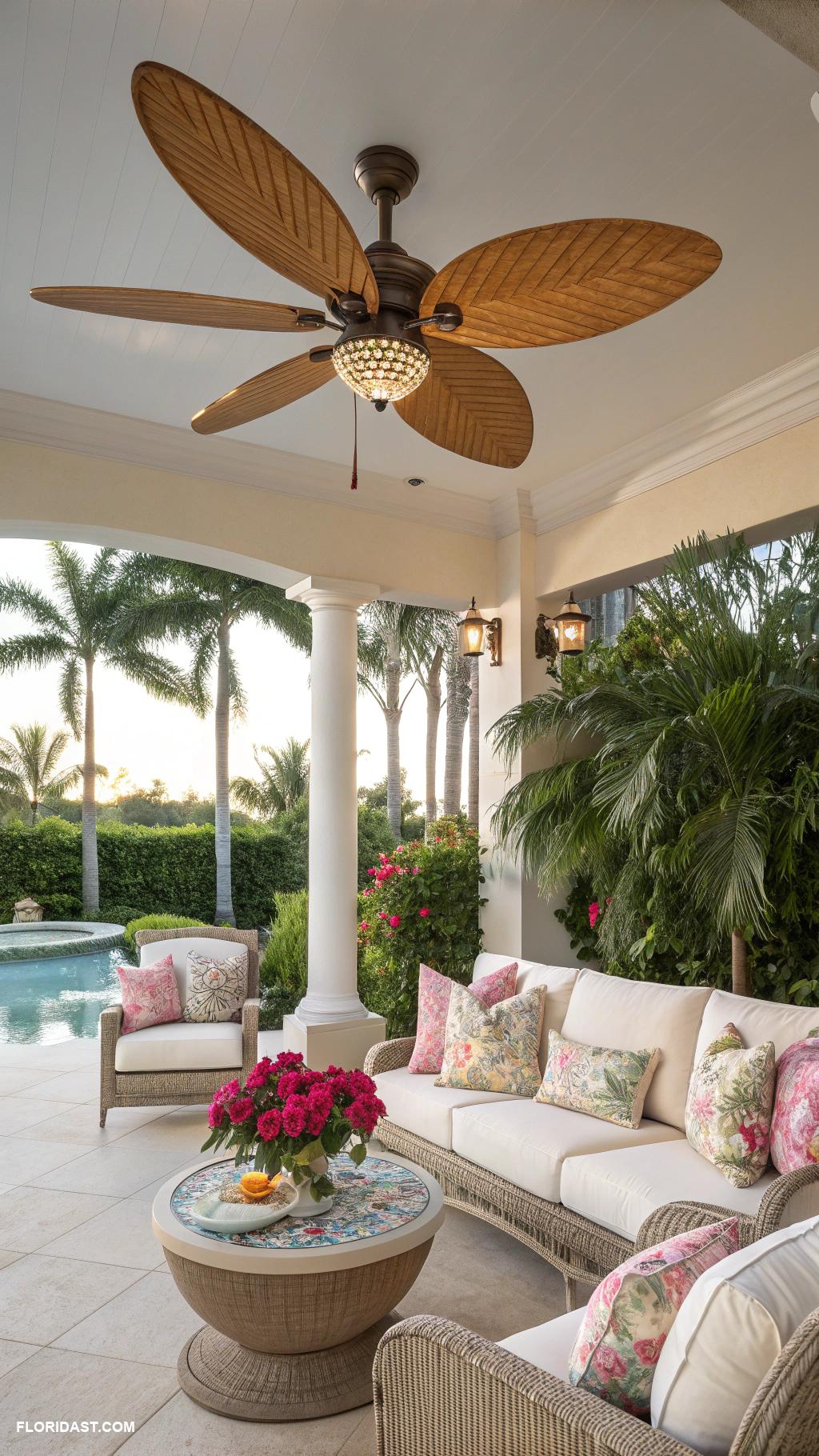 patio ideas Outdoor ceiling fans for comfort