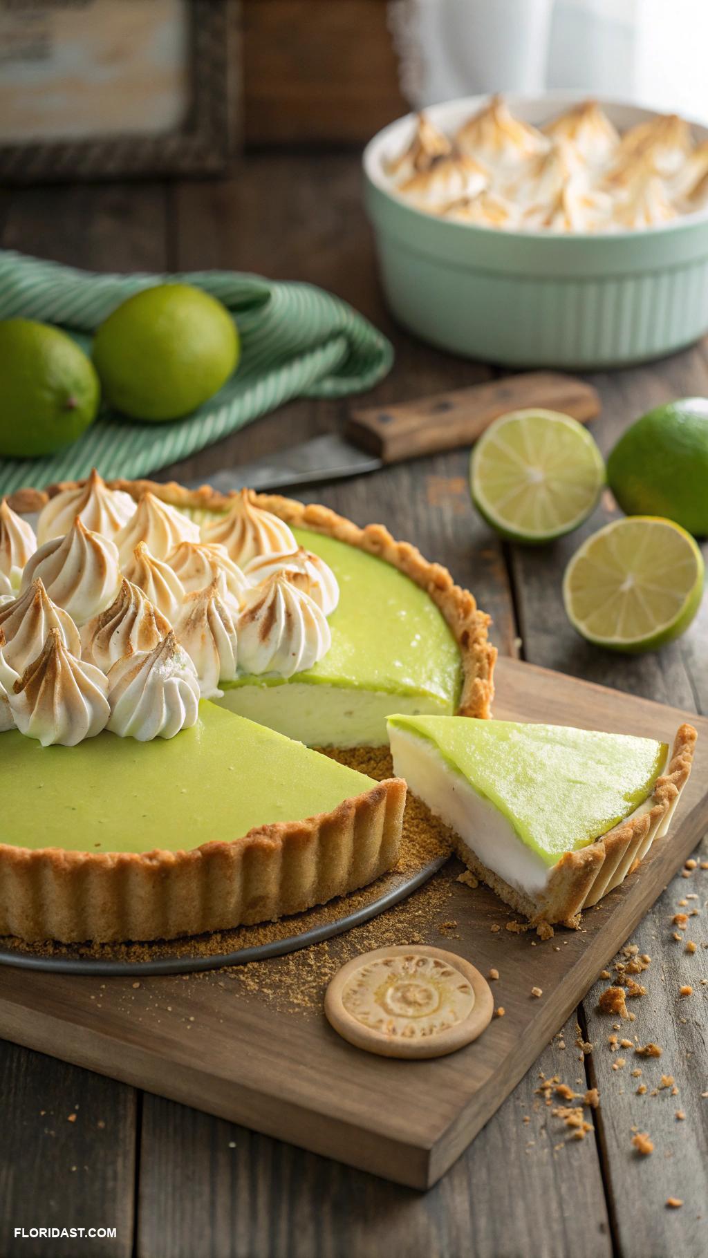 popular foods Key Lime Pie