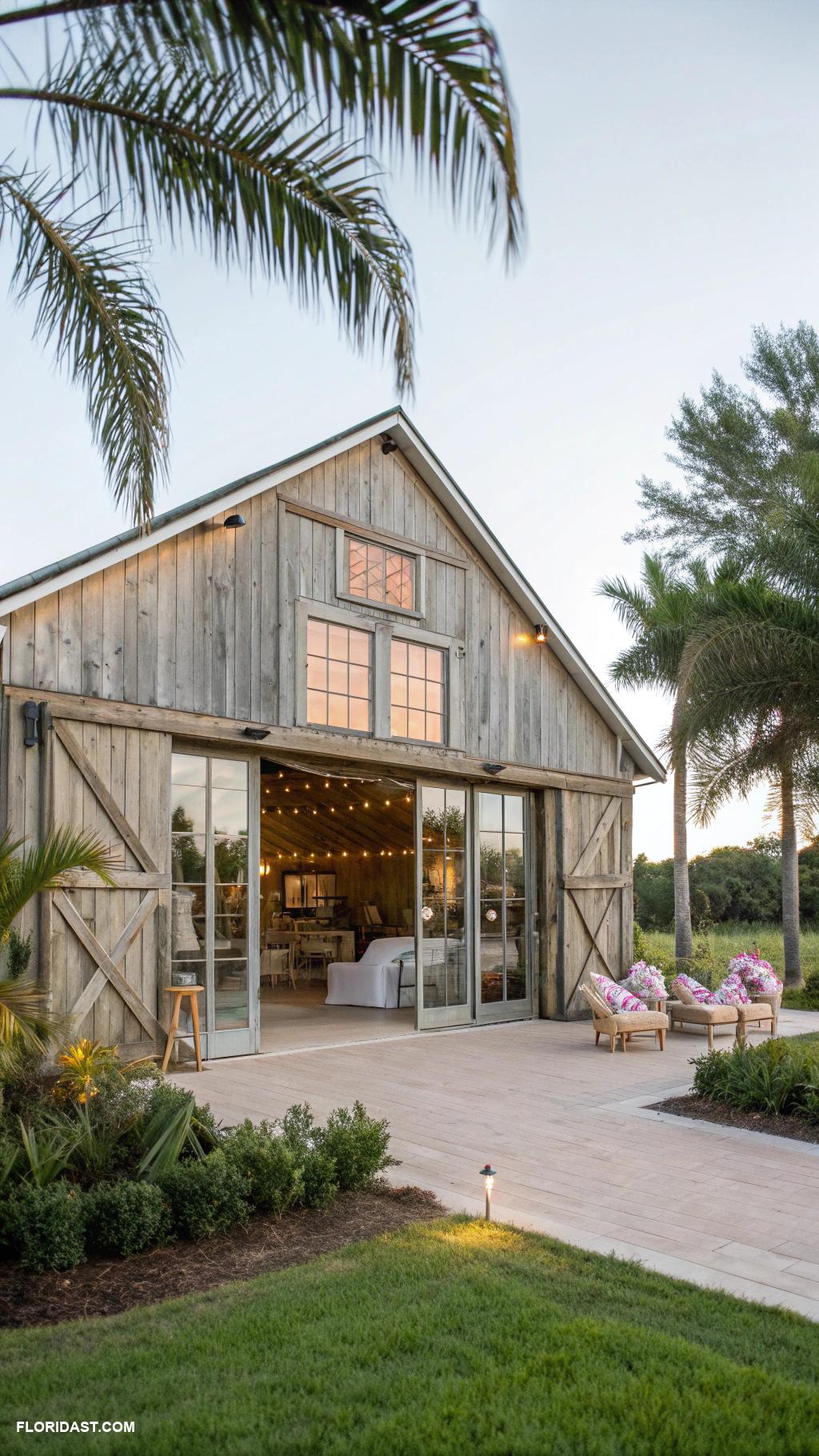 rural country homes Historic barn conversion with modern amenities