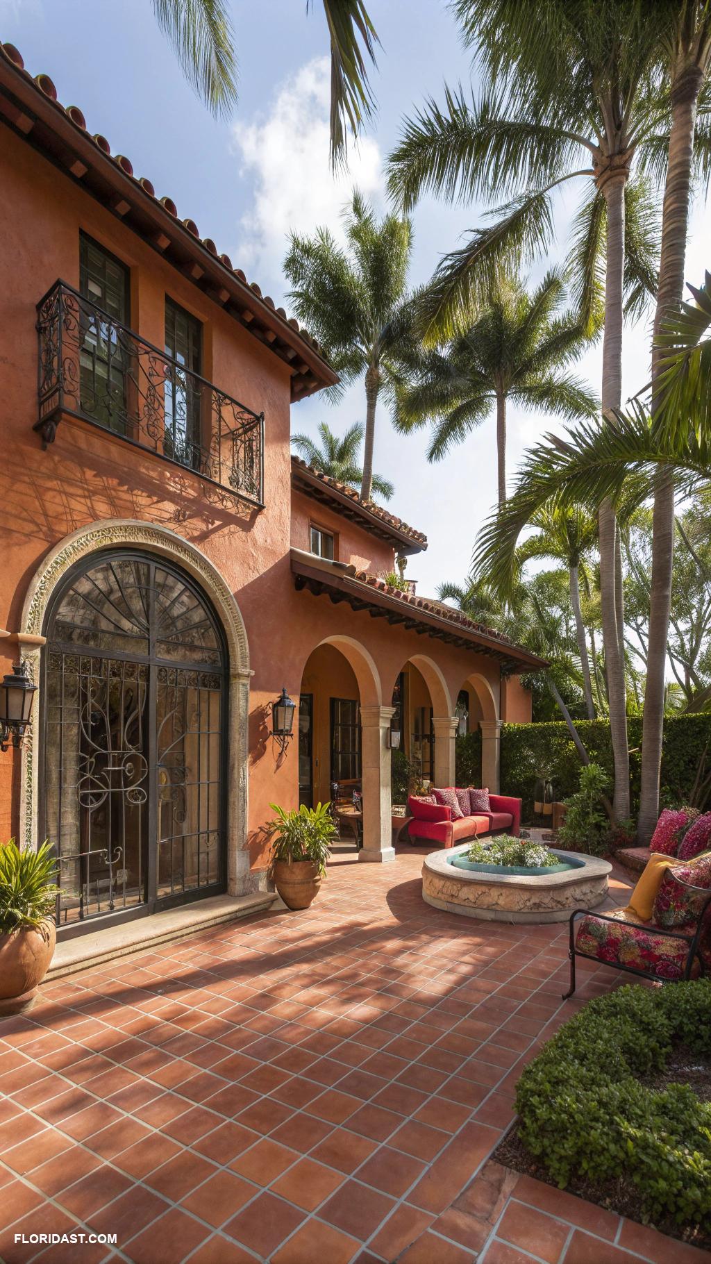spanish style houses Exotic hacienda style in Fort Lauderdale