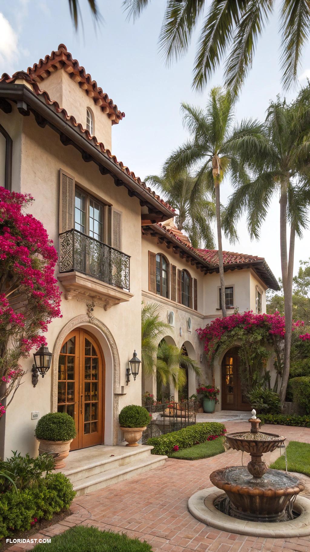 spanish style houses Historic Mission Revival architecture in Miami