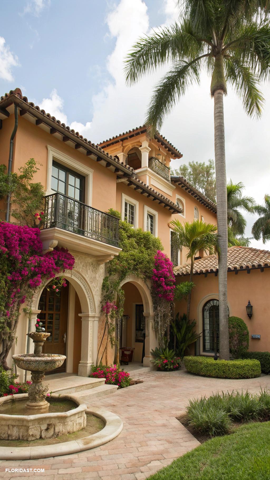 spanish style houses Mediterranean influenced villas in Coral Gables