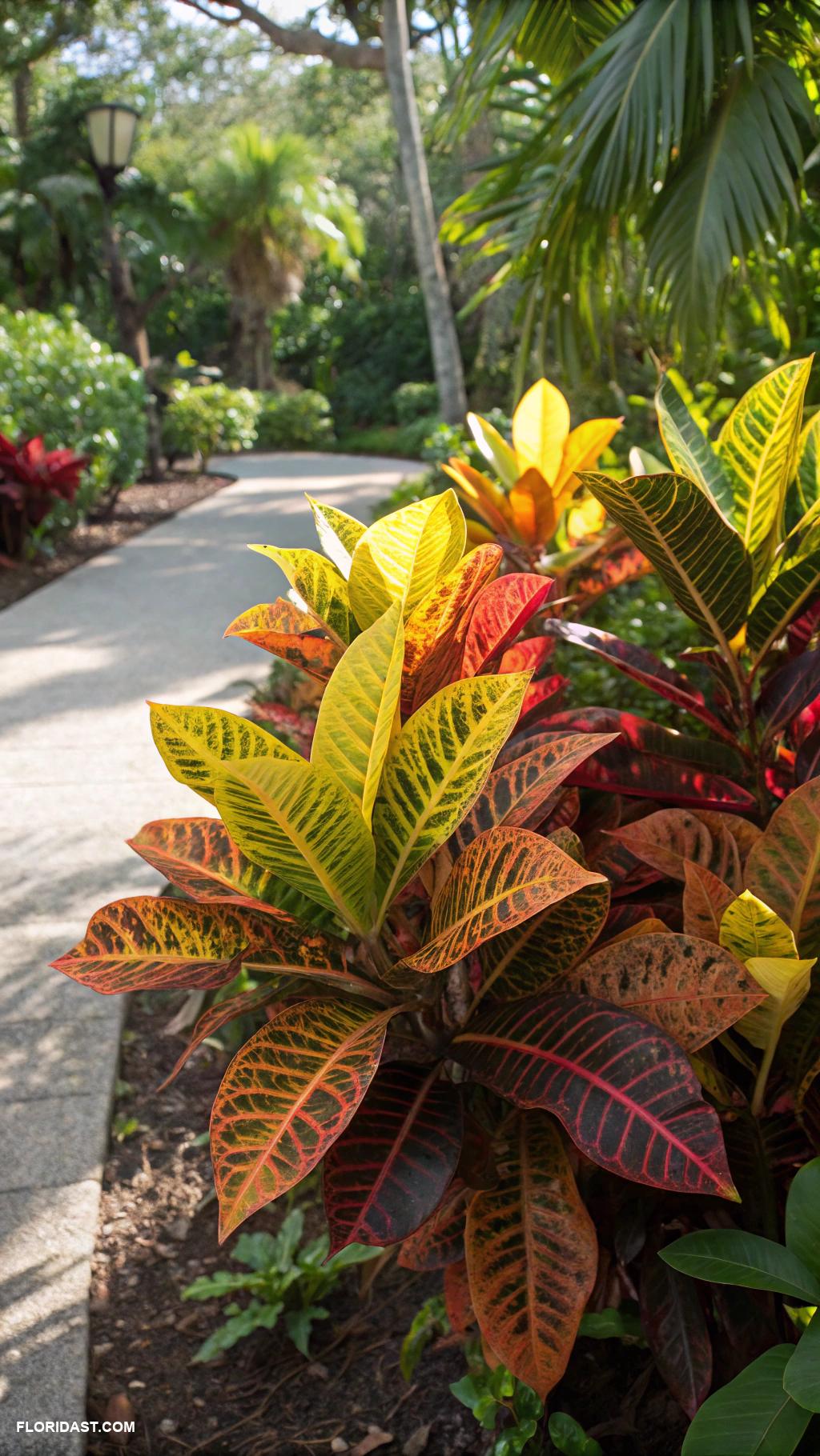 tropical plants Croton offers colorful foliage for gardens