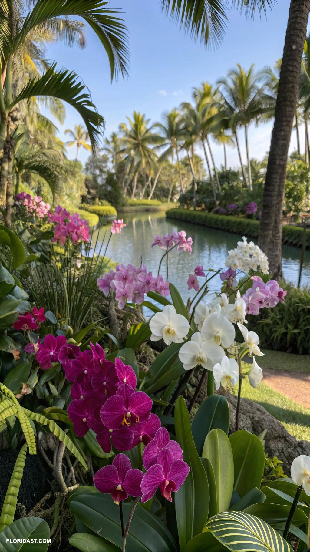 tropical plants Orchids bring exotic beauty to landscapes