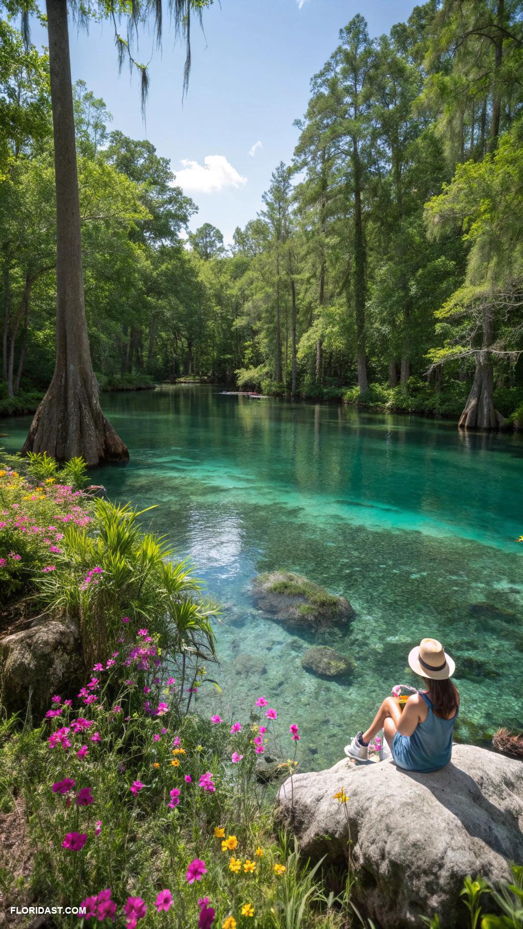 beautiful freshwater springs Manatee Springs State Park