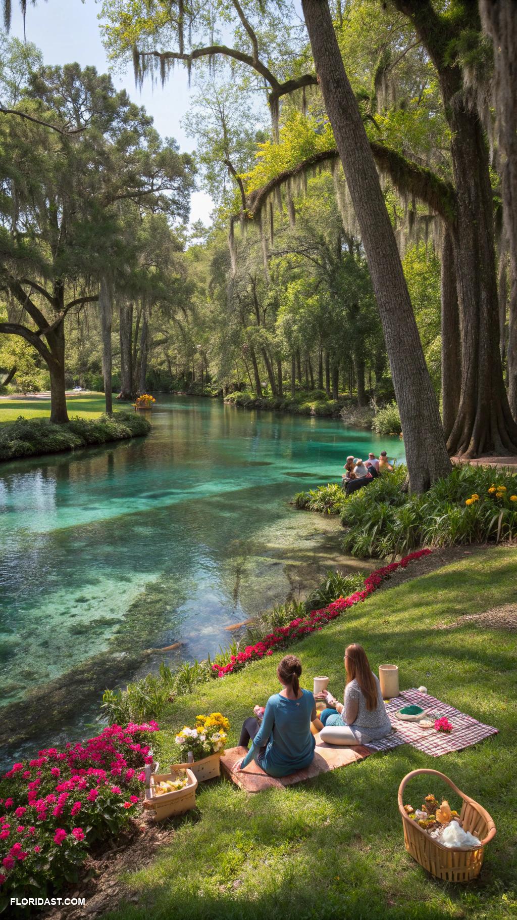 beautiful freshwater springs Morris Bridge Park