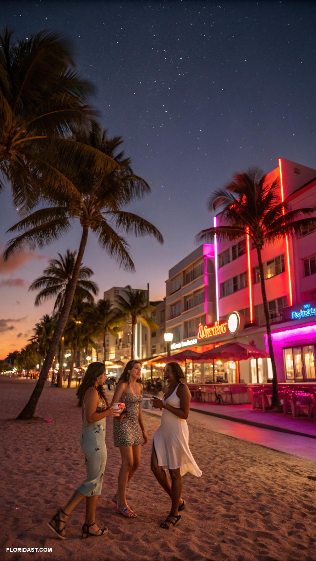 best florida beaches South Beach for vibrant nightlife