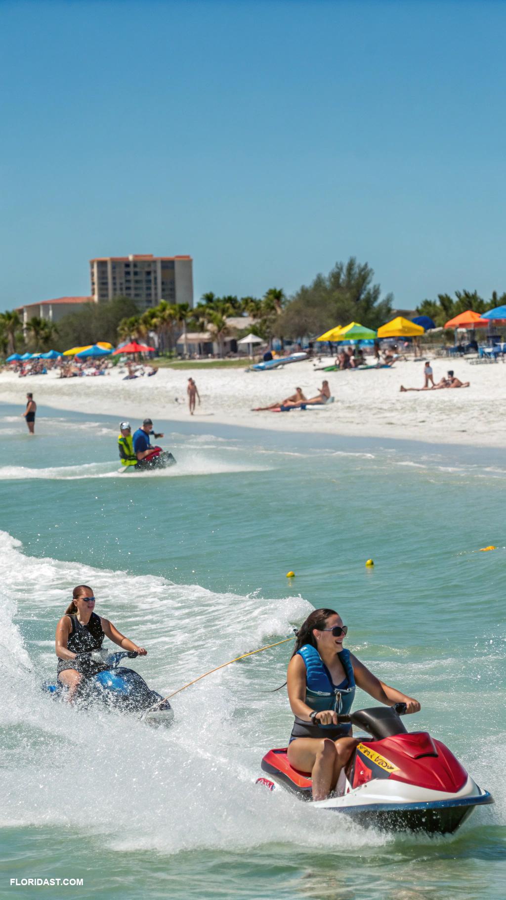 best florida beaches St Pete Beach for water sports