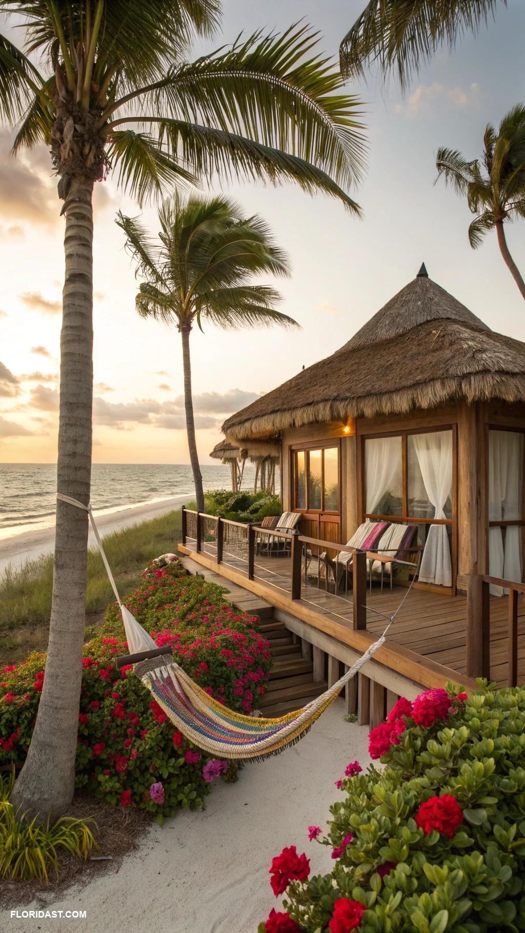 bunglalows Tropical bungalow in Naples near the shore