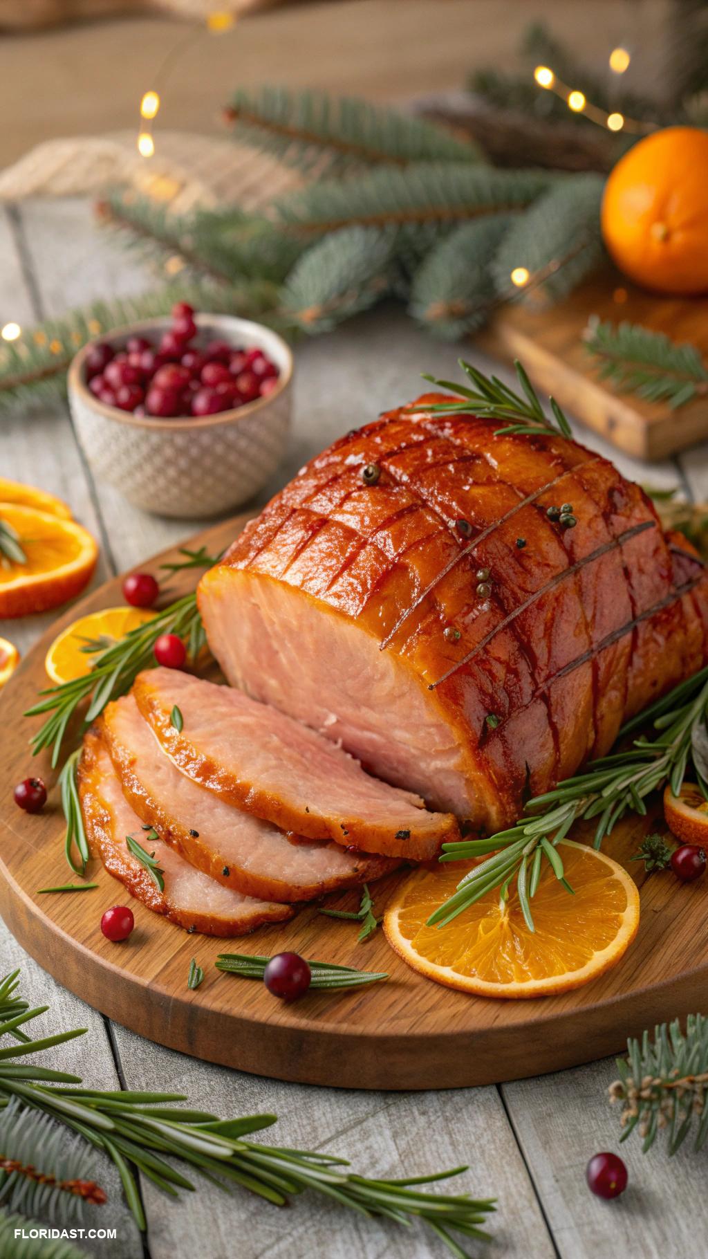 classic recipes Orange glazed ham for holiday feasts