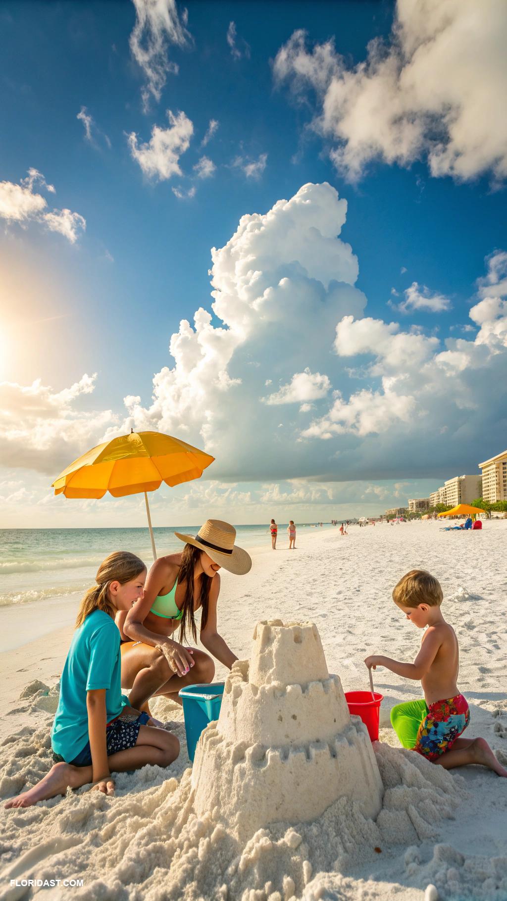 famous florida coasts Clearwater Beach family friendly and soft sand