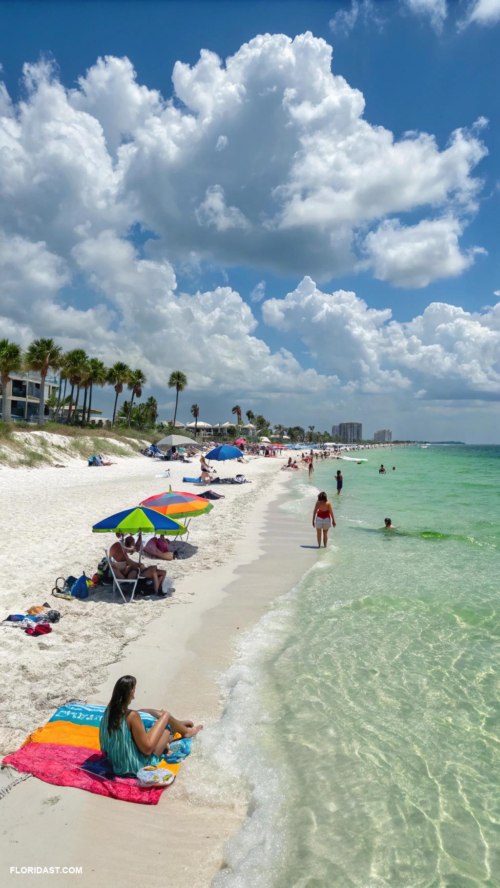 famous florida coasts Panama City Beach stunning emerald waters