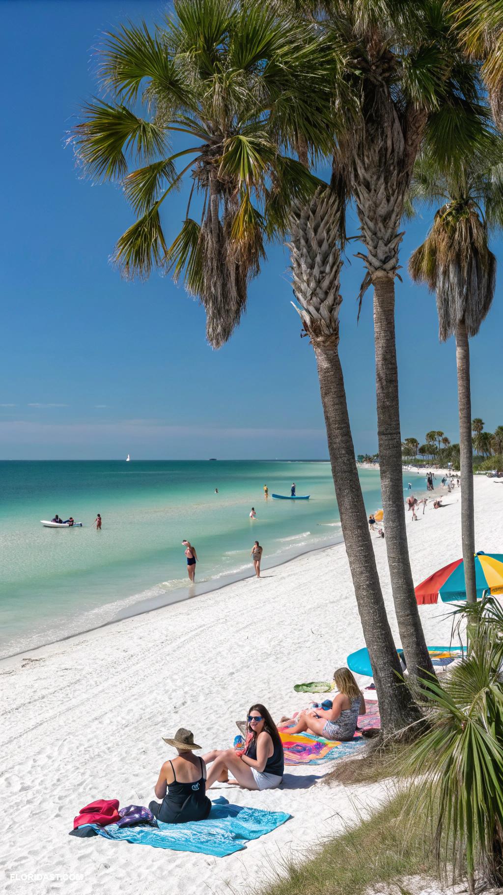 famous florida coasts Siesta Key famous for crystal clear waters