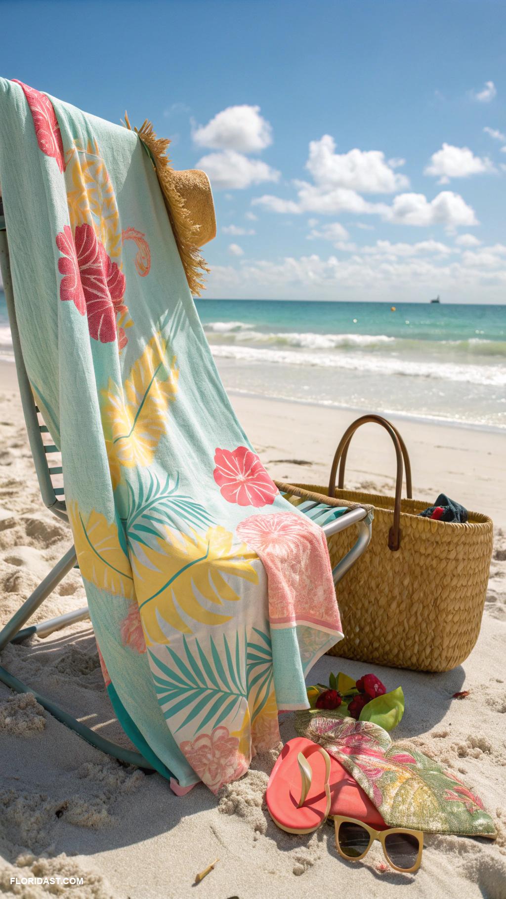 florida outfits for women Swimsuit cover up with flip flops