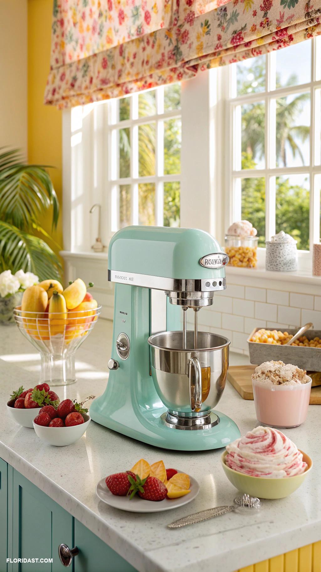 kitchen ideas Add a retro ice cream maker