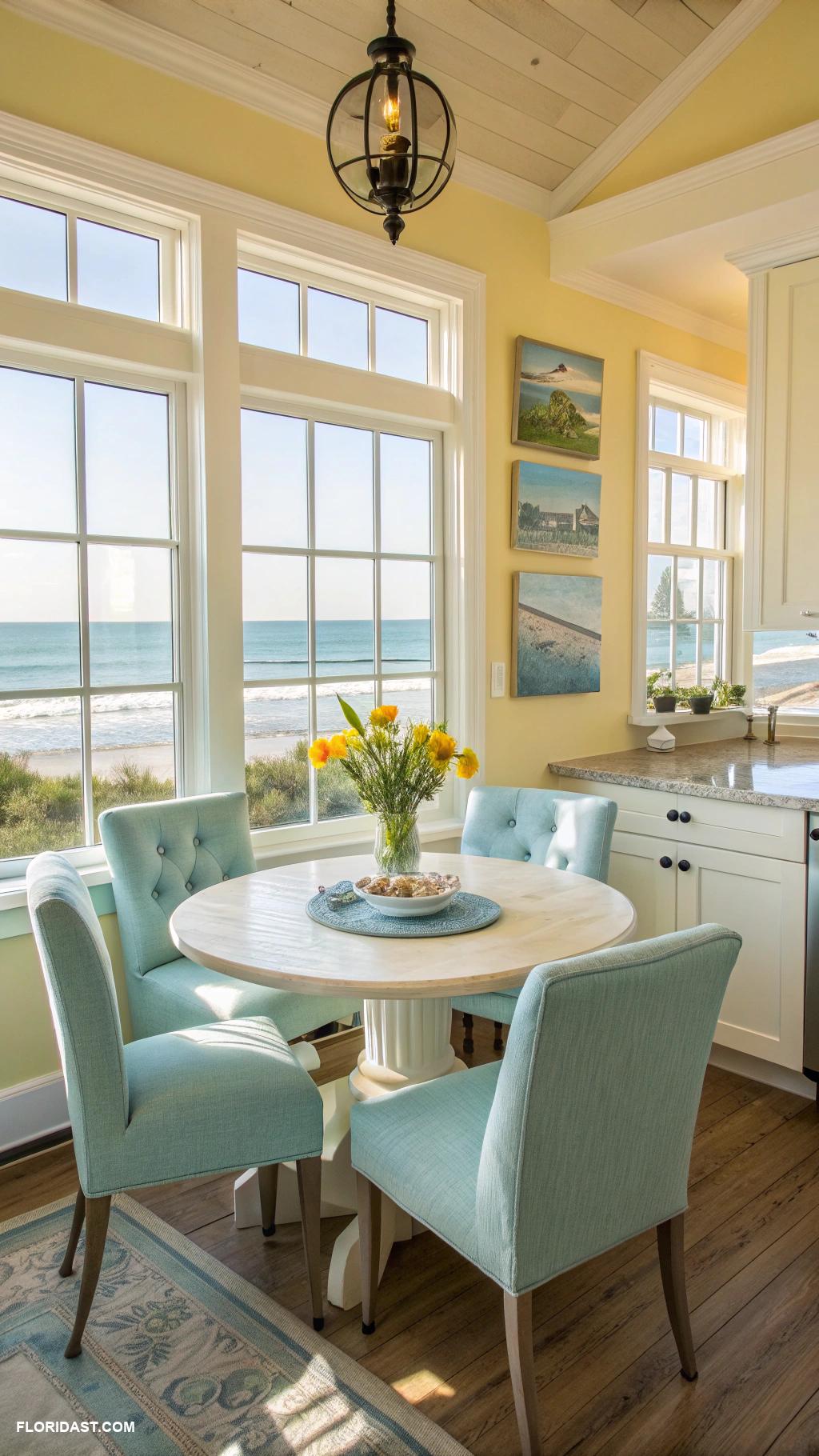 kitchen ideas Create a breakfast nook with ocean views