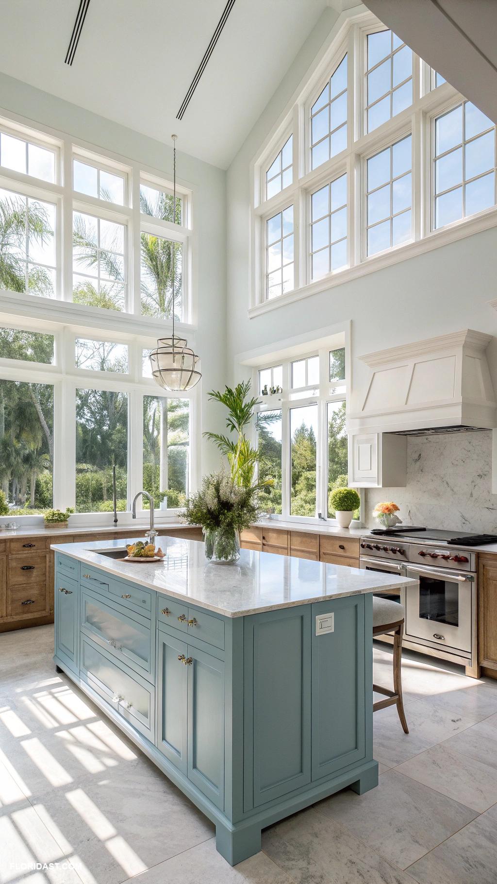 kitchen ideas Incorporate large windows for natural light