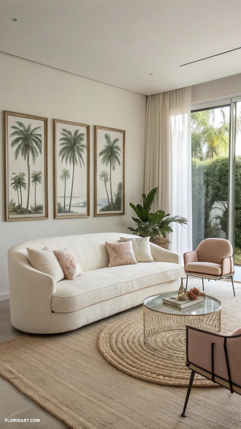 modern miami interior design Minimalist furniture for uncluttered spaces
