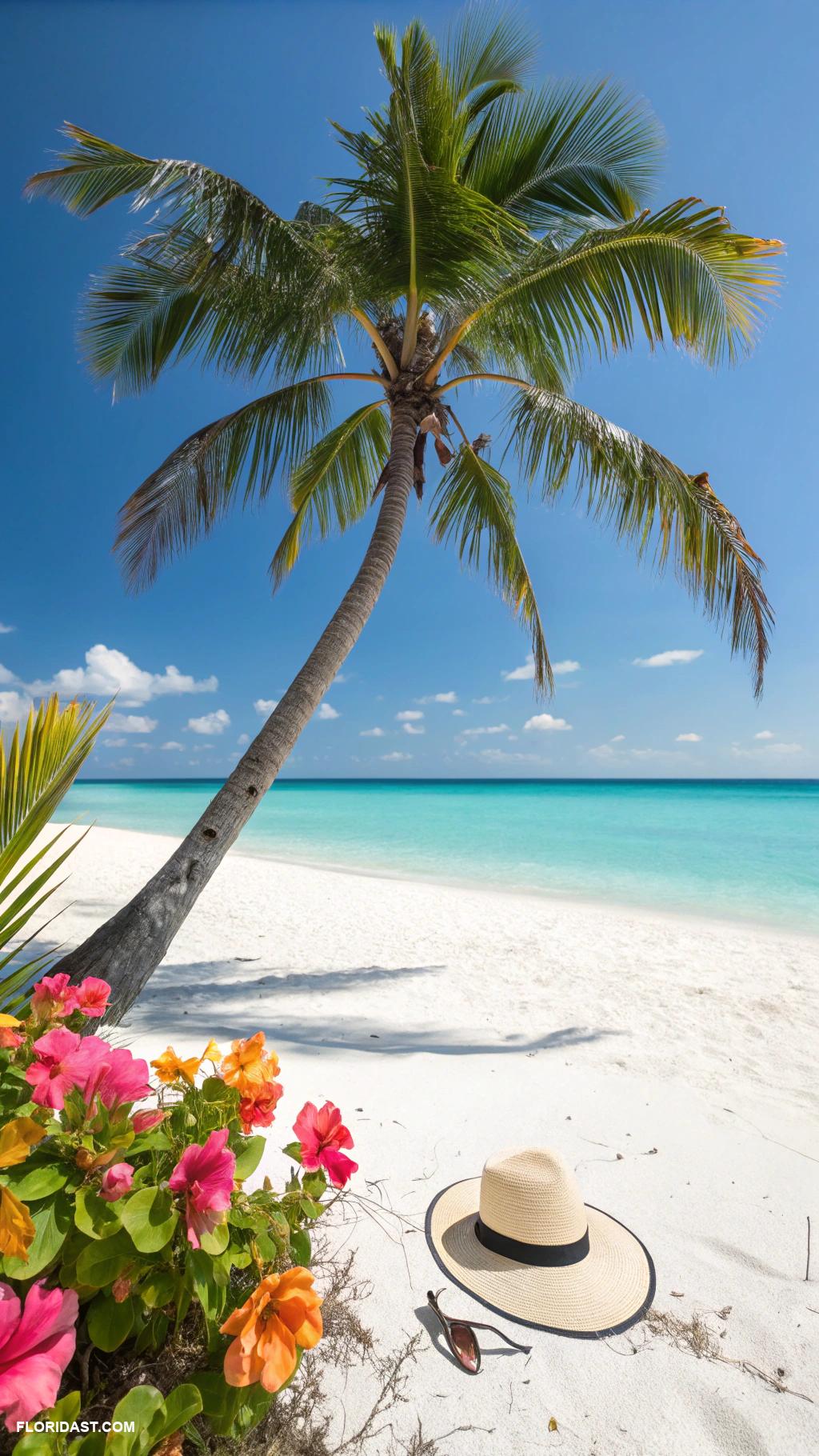 palm trees Coconut Palm offers tropical vibes