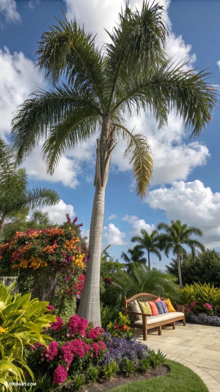 palm trees Foxtail Palm looks stunning in gardens