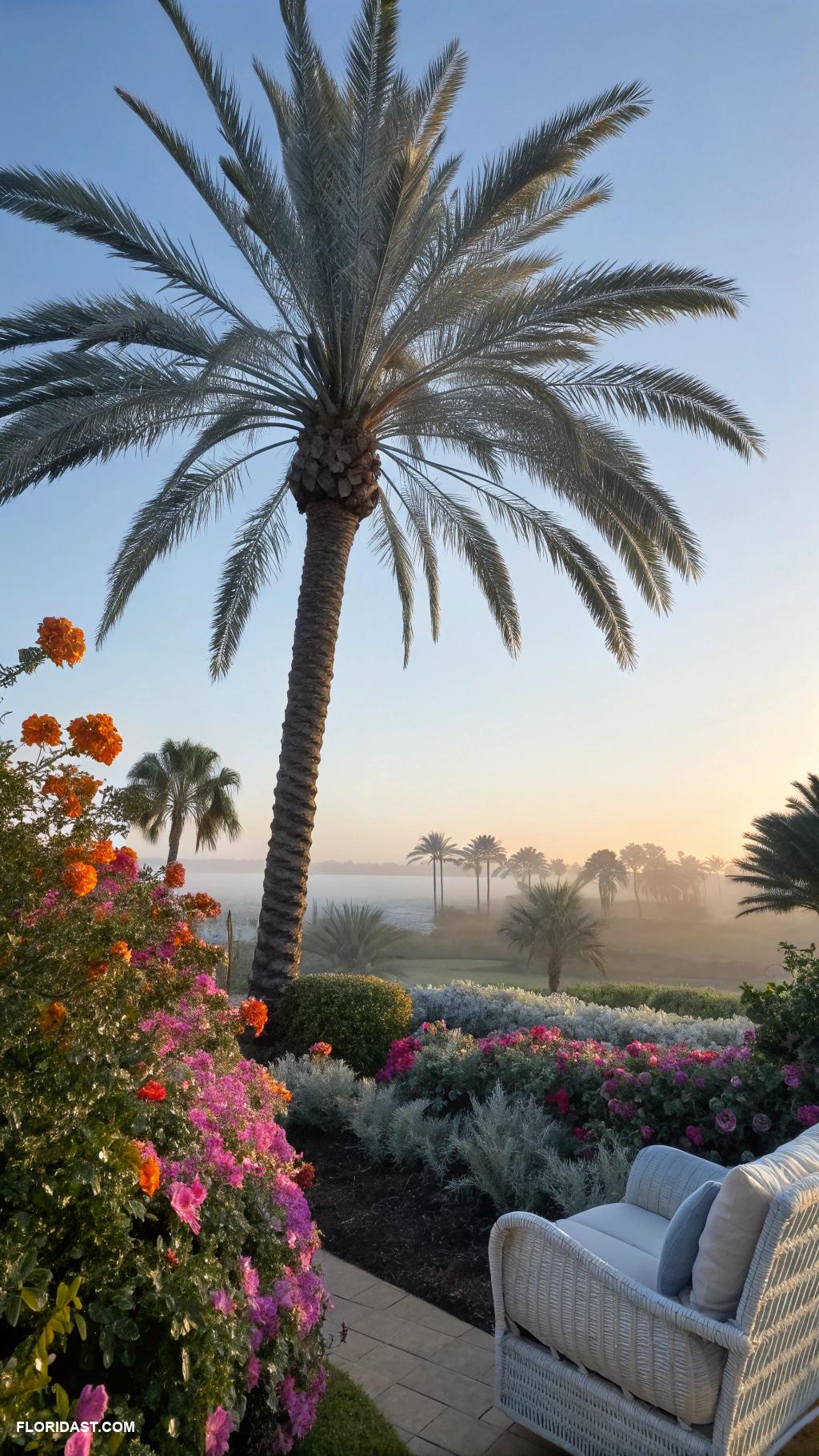 palm trees Needle Palm is extremely cold hardy