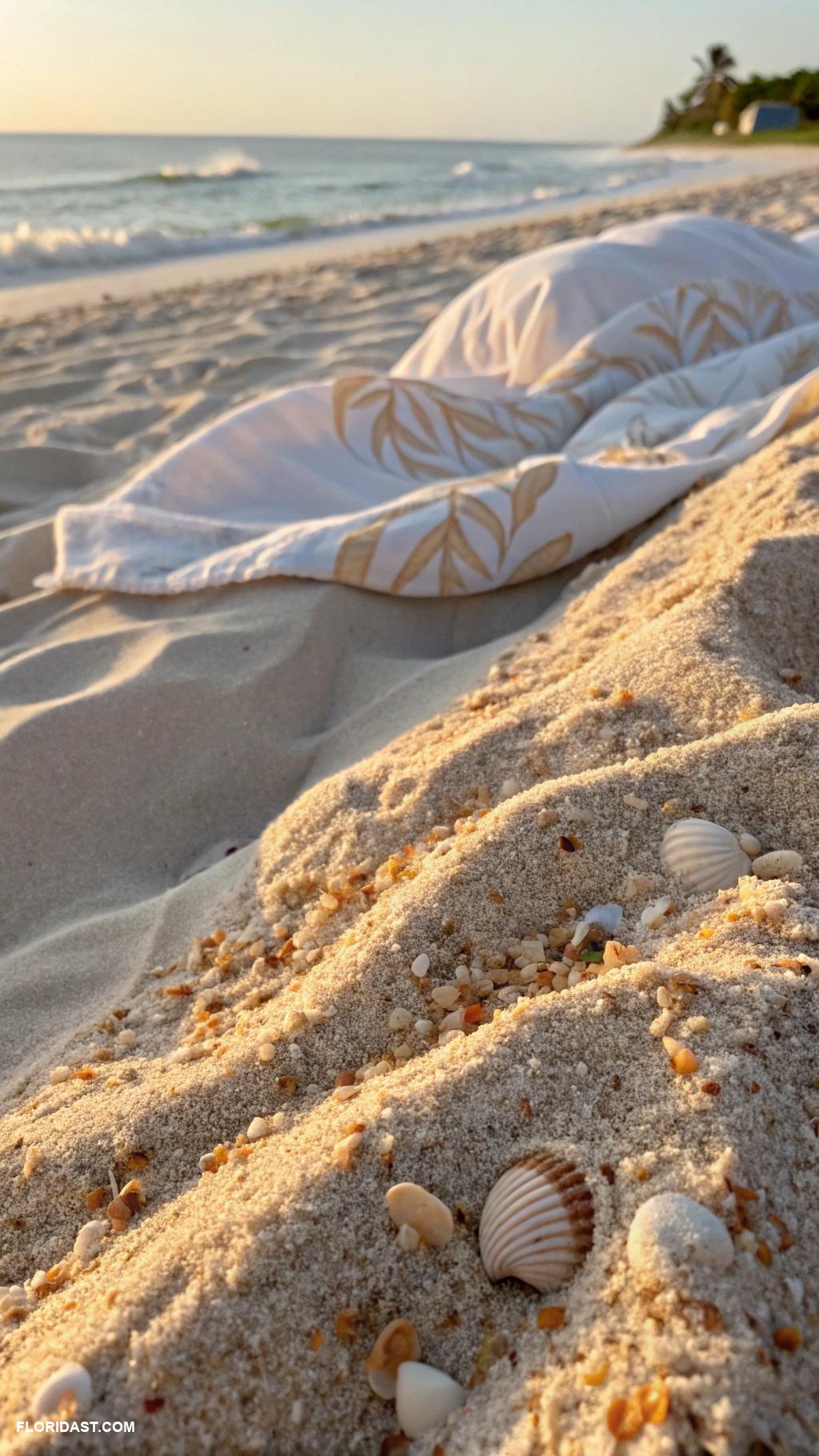 bedding ideas Beach sand textures