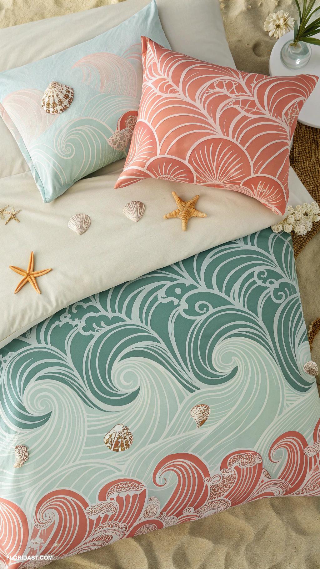 bedding ideas Ocean wave designs
