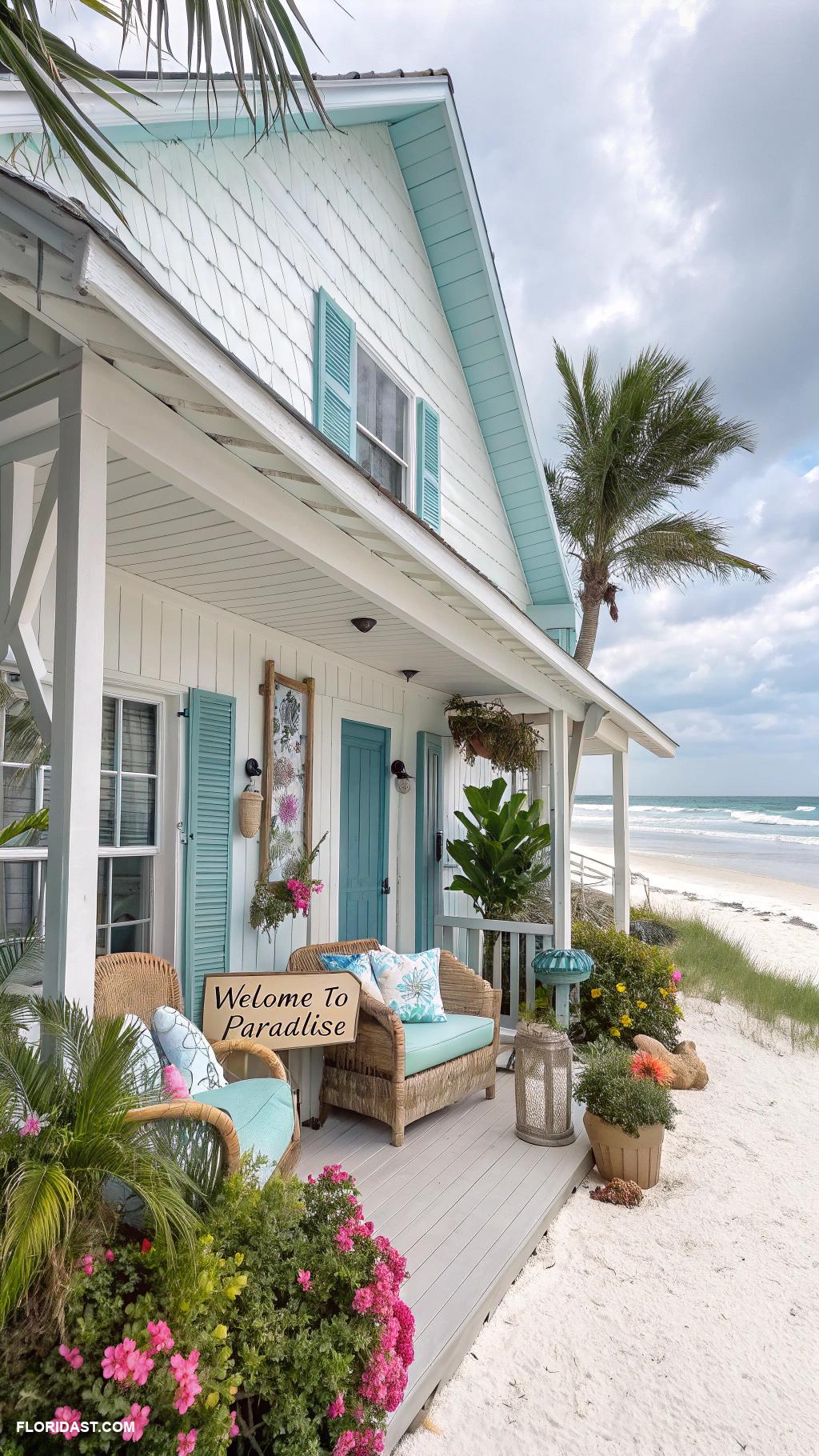 coastal bungalows Stylish beach cottage in New Smyrna Beach