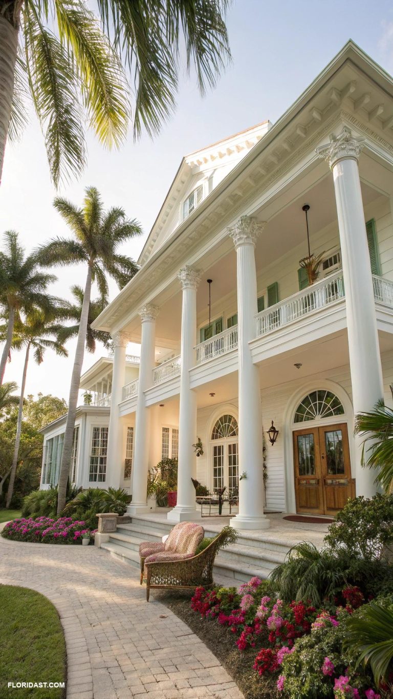 island colonial style houses Naples historic colonial style mansions