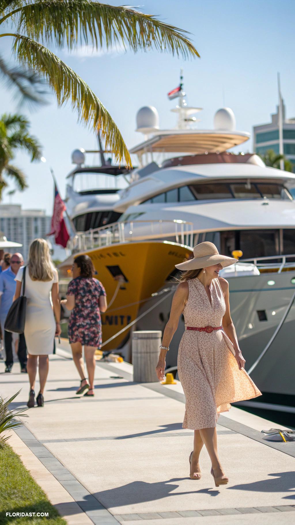 palm beach regency Attending the annual Palm Beach International Boat Show