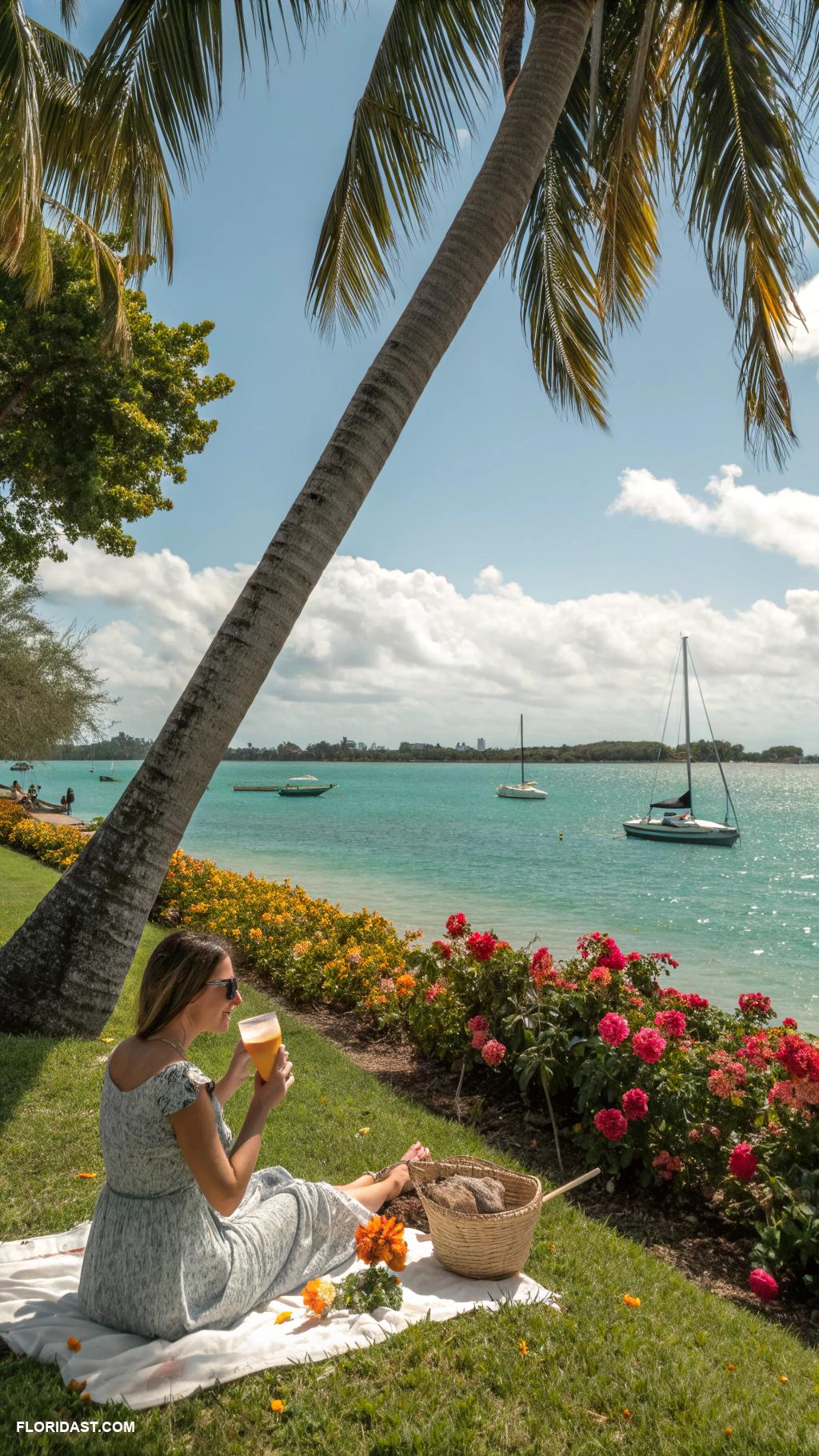 palm beach regency Relaxing in the Flagler Park