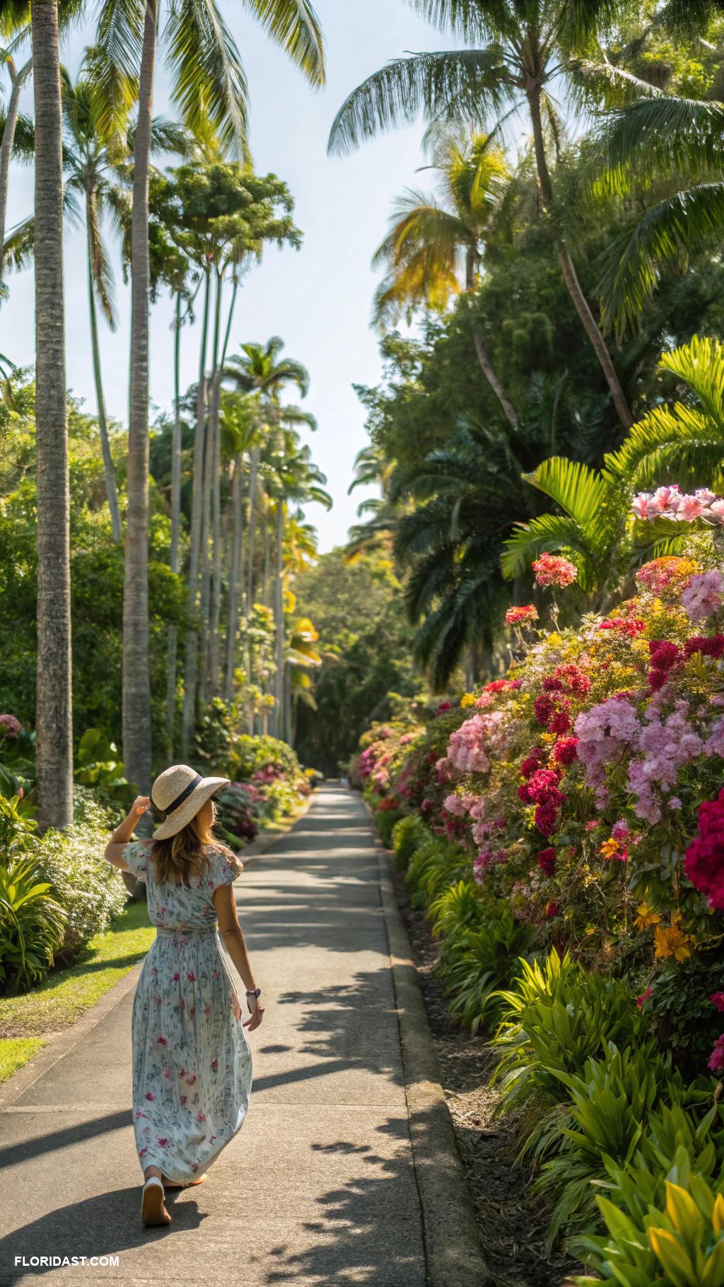 palm beach regency Strolling through Mounts Botanical Garden
