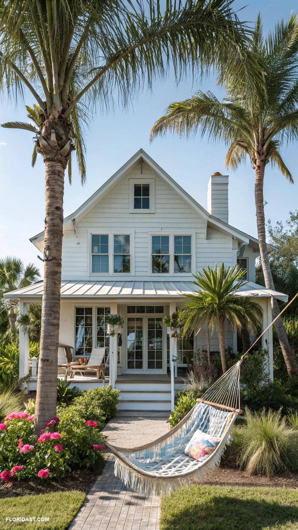 palm beach style houses Rustic farmhouse with coastal charm