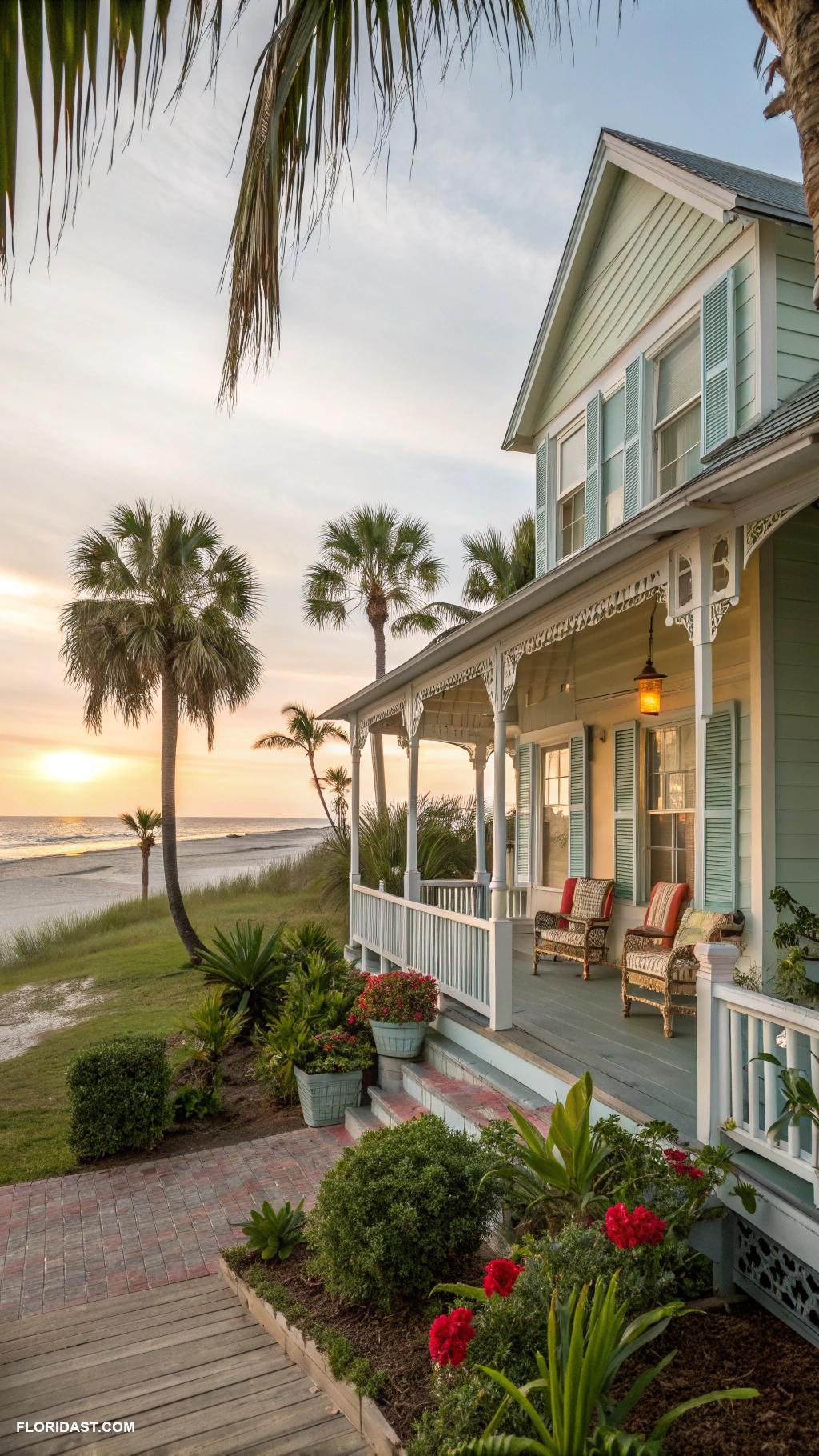 tropical cottages Historic bungalow in St Augustine by the beach