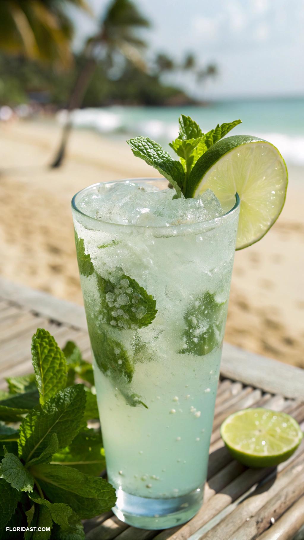 typical drinks Coconut Mojito