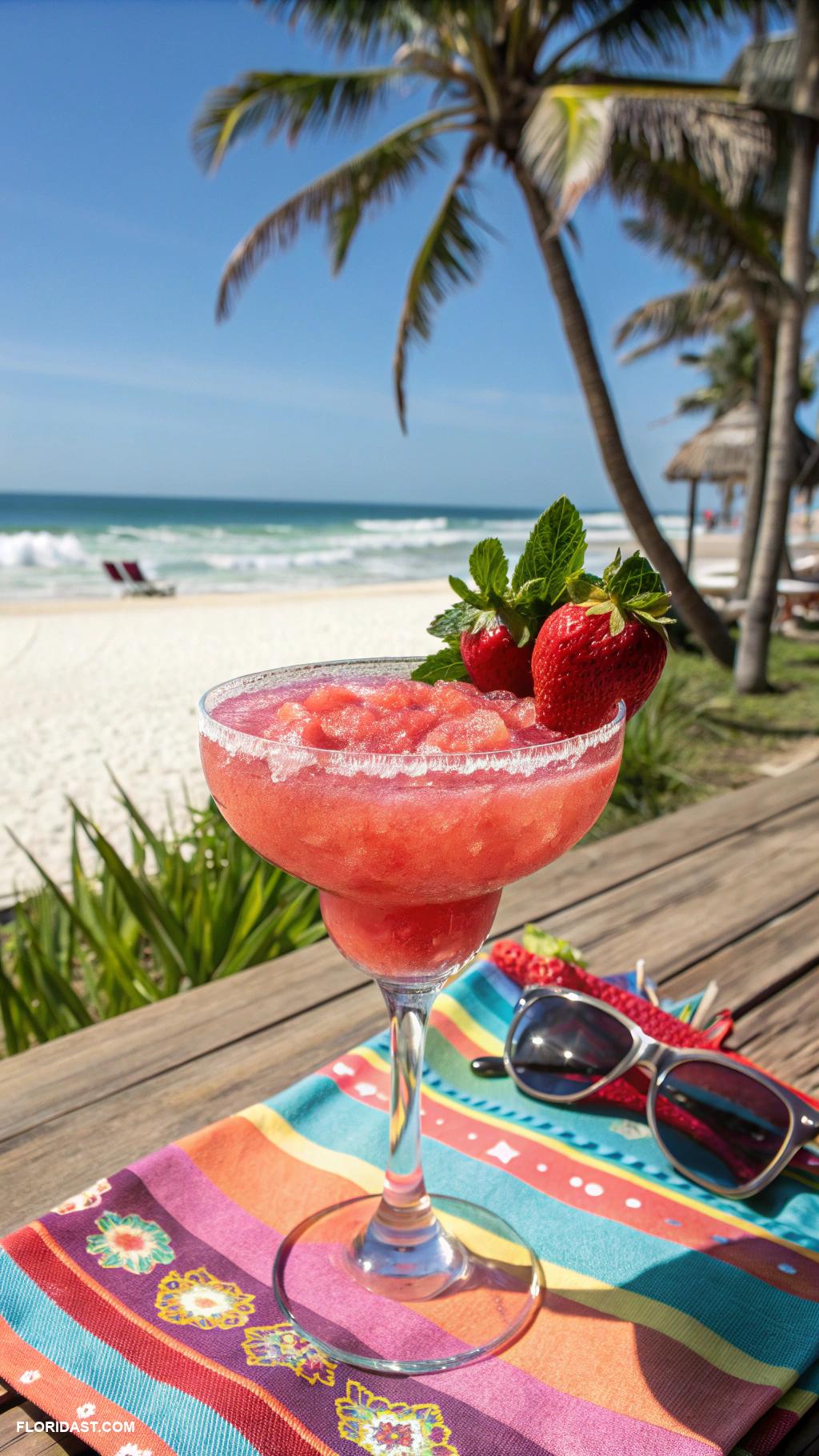 typical drinks Strawberry Daiquiri