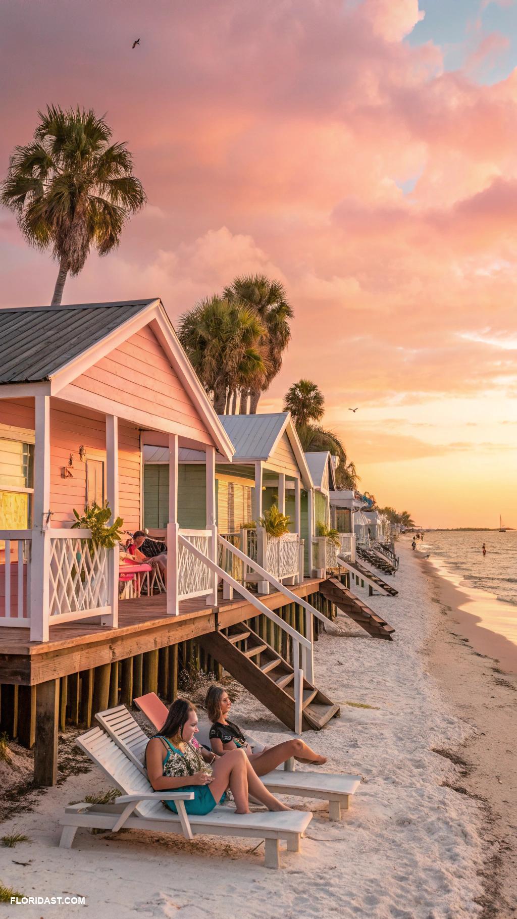 beachside bungalows Oceanfront escape in Clearwater Beach