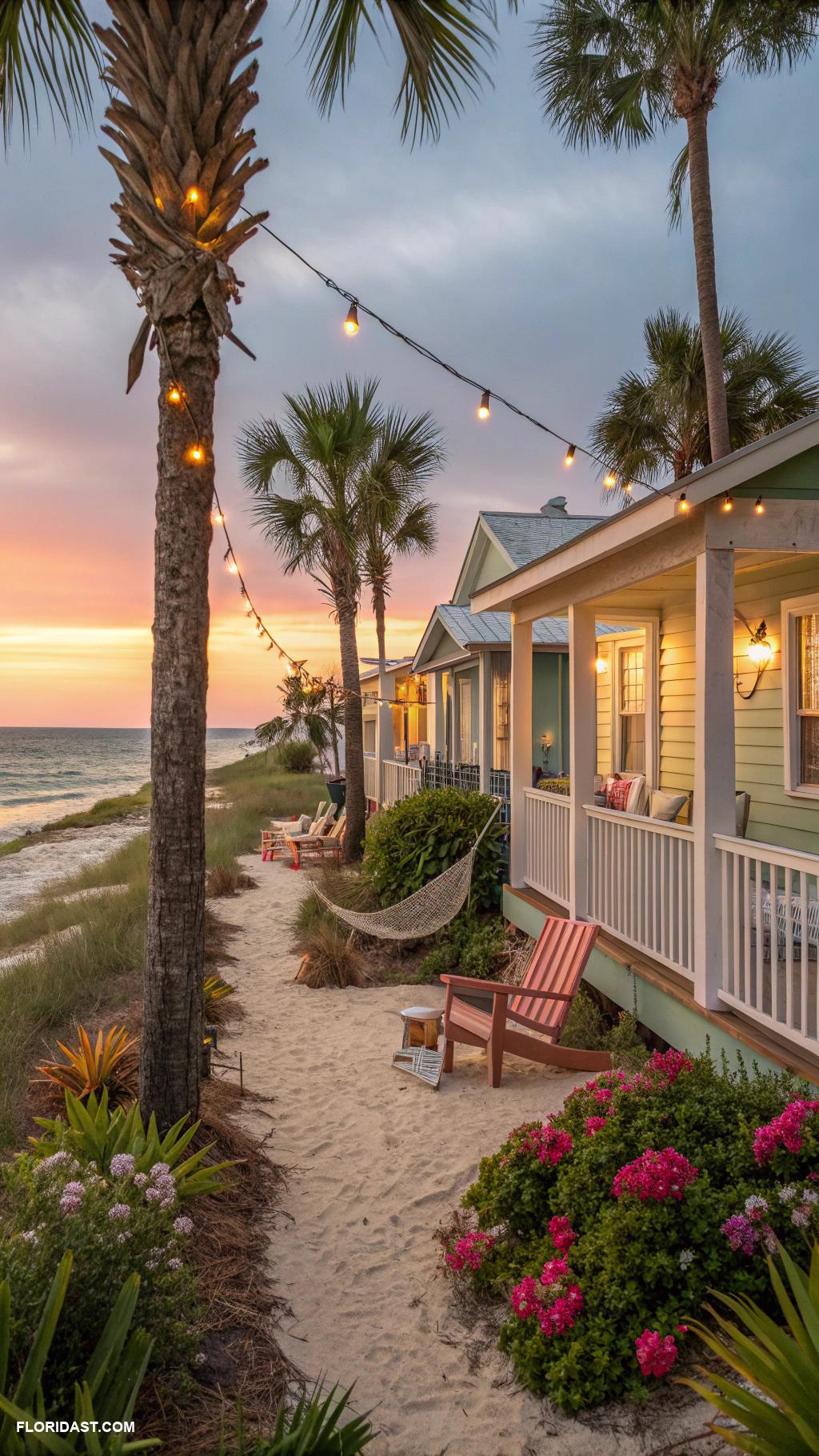 beachside bungalows Secluded haven on Fort Walton Beach